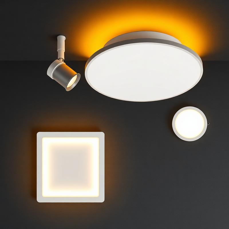 پنل LED توکار ۱۸ وات گرد نور مهتابی پارس شعاع